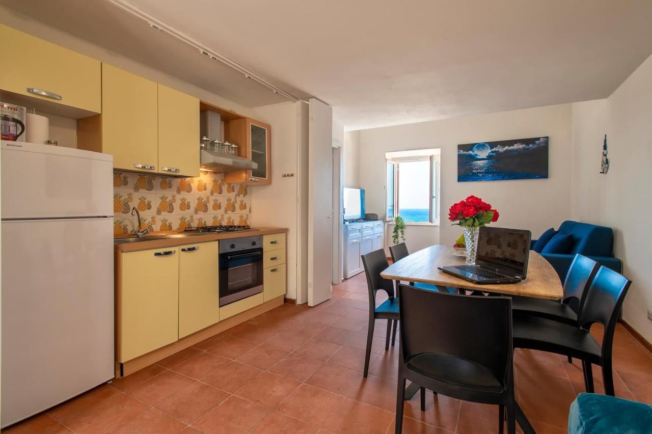 Ferienwohnung Panoramic Bastioni Sea View Alghero Exterior foto