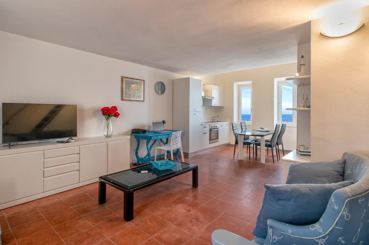 Ferienwohnung Panoramic Bastioni Sea View Alghero Exterior foto